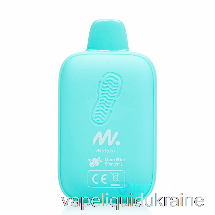 Vape Ukraine Metaku Moonwalk 9000 Disposable Gum Mint